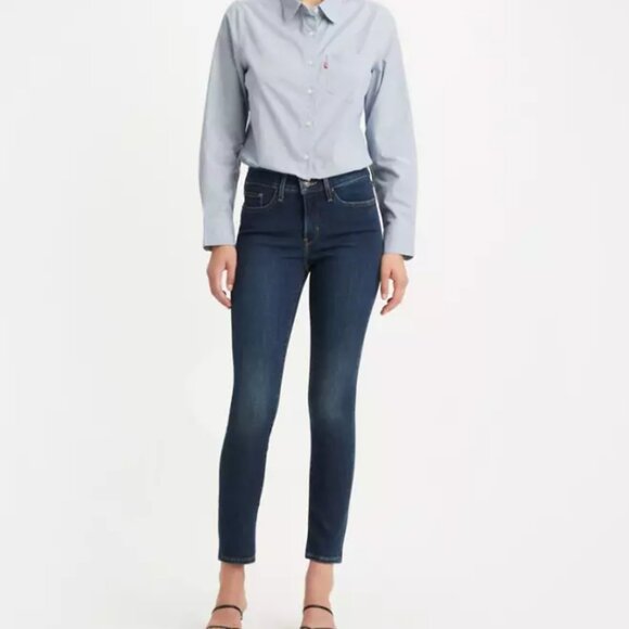 Levi’s 311 Shaping Skinny Jean Size W30 With Cut Raw Hem 26" Inseam Never Worn - Picture 1 of 11